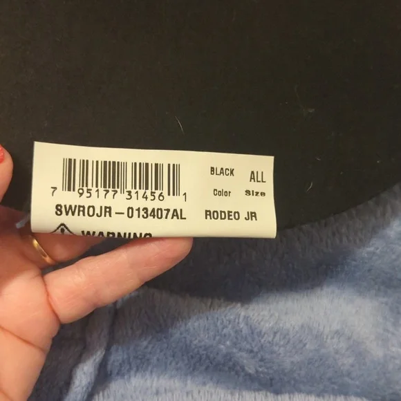 Black Stetson rodeo Jr. youth size - Picture 6 of 6